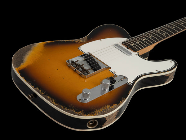 Fender Custom Shop 64 Telecaster Custom Relic - 3 Color Sunburst