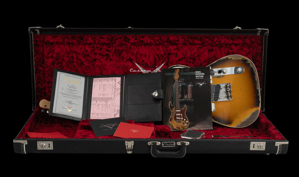 Fender Custom Shop 64 Telecaster Custom Relic - 3 Color Sunburst
