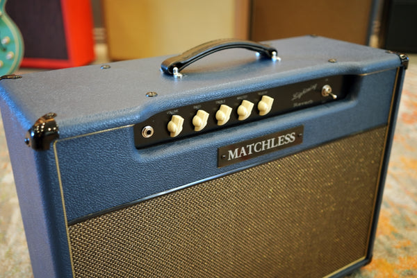 Matchless Lightning Reverb 1x12 Combo - Navy / Gold