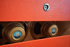 Morgan Custom Red AC40 Deluxe Head and 2x12 Cab