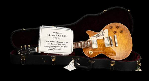 Gibson Custom Shop ’58 Les Paul Reissue owned and played by Frank Hannon of Tesla