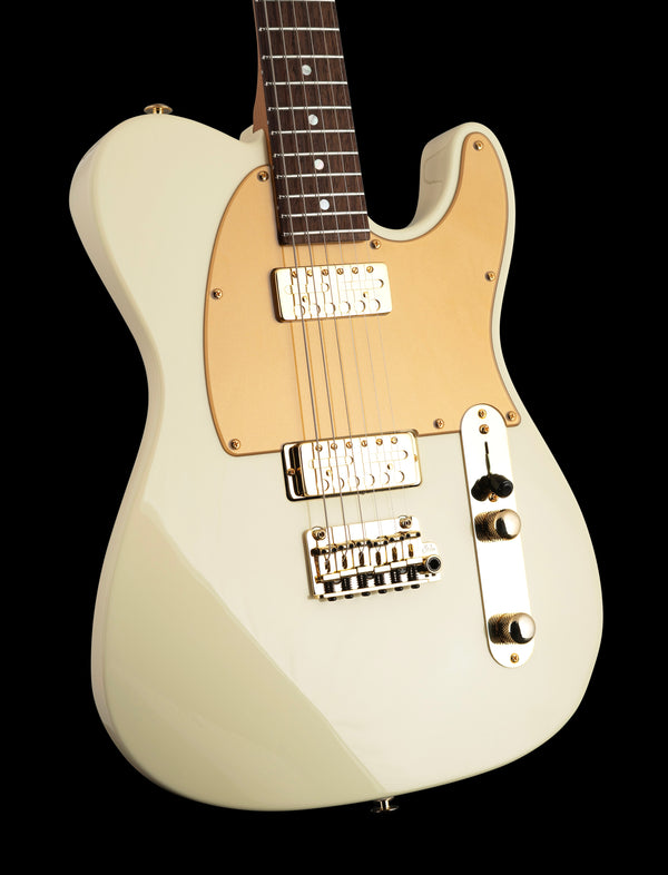 Suhr Mateus Asato Signature Classic T White - Gold Foils