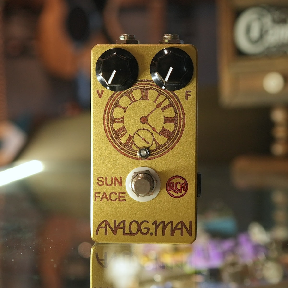 analog man sun face fuzz pedal Analogman Sun Face RCA Fuzz