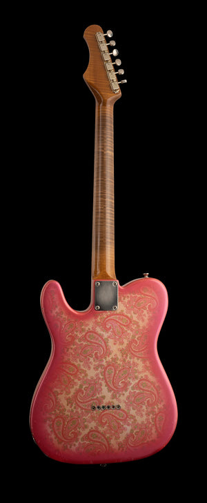 Shabat Lion Standard - Pink Paisley