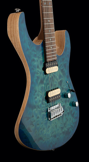 Suhr Custom Modern Aqua Blue Burst