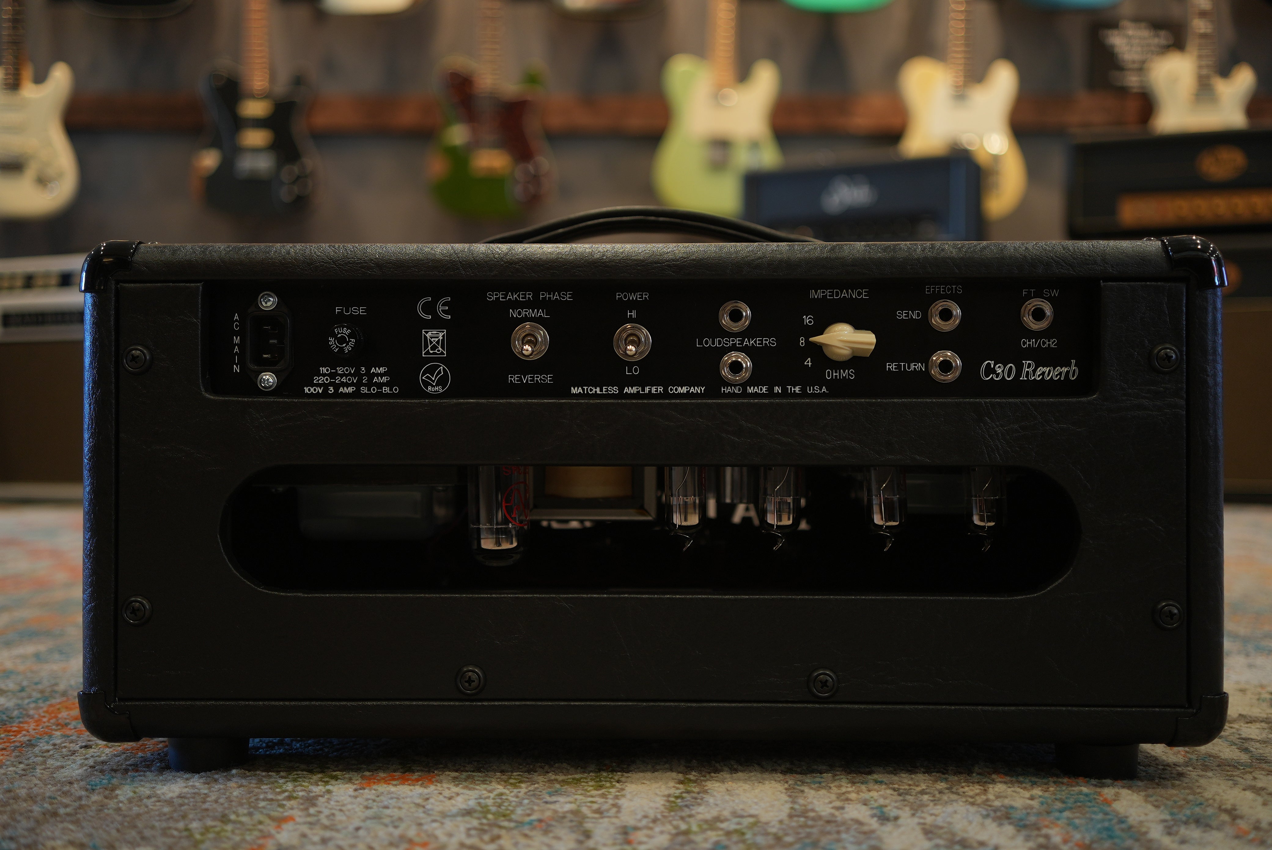 X30 Reverb Matchless HC-30 Reverb Head – Angel City Guitars