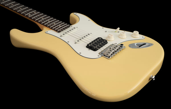 Suhr Classic S, Vintage Yellow, HSS, Rosewood, SSCII