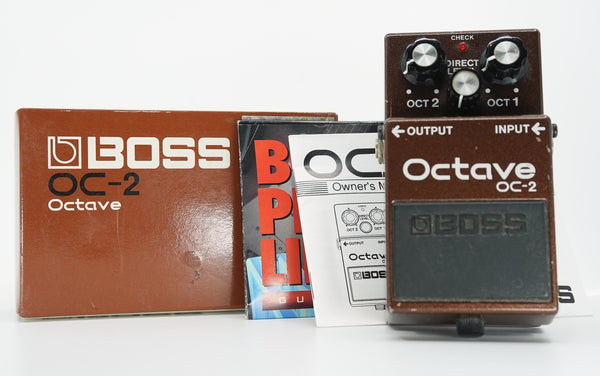 Boss OC-2 Octave - Silver Label