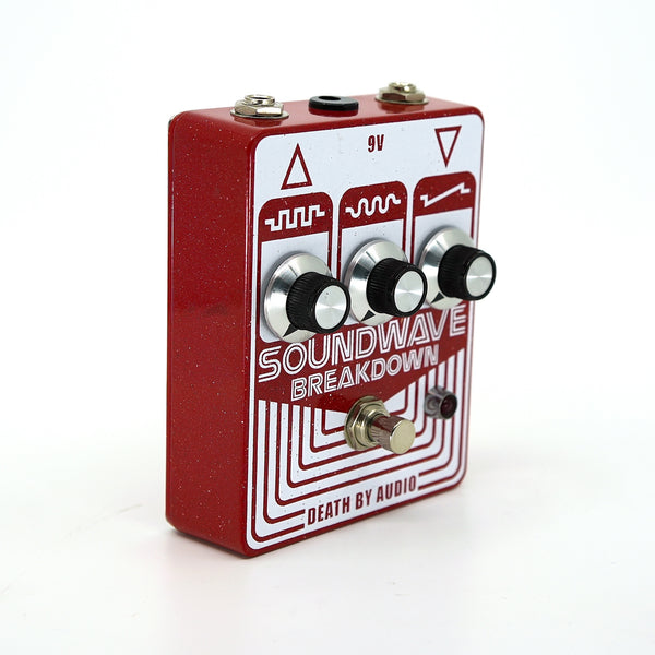 Death By Audio Soundwave Breakdown Fuzz with Volume Knob