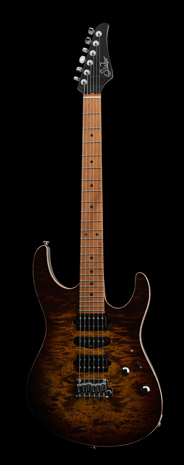 Suhr Modern Plus, Bengal Burst, HSH, Maple