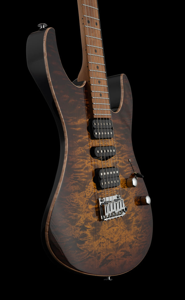 Suhr Modern Plus, Bengal Burst, HSH, Maple