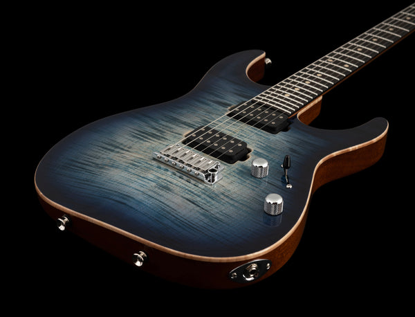 Tom Anderson Arc Angel - Natural Arctic Blue Burst