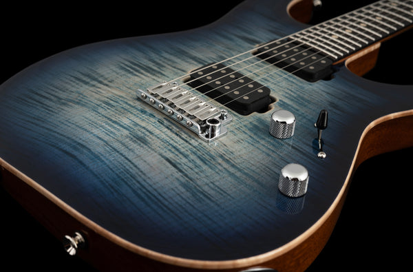 Tom Anderson Arc Angel - Natural Arctic Blue Burst