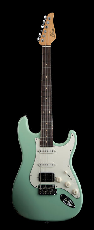Suhr Classic S, Surf Green, HSS, Rosewood, SSCII