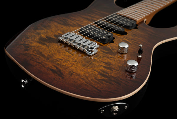 Suhr Modern Plus, Bengal Burst, HSH, Maple