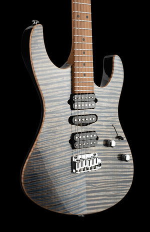 Suhr Modern Plus, Trans Blue Denim Slate, HSH, Maple