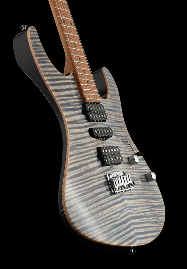 Suhr Modern Plus, Trans Blue Denim Slate, HSH, Maple