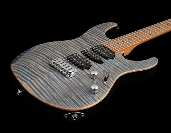 Suhr Modern Plus, Trans Blue Denim Slate, HSH, Maple