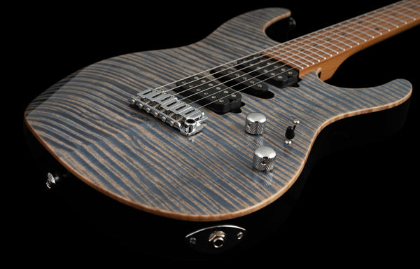 Suhr Modern Plus, Trans Blue Denim Slate, HSH, Maple