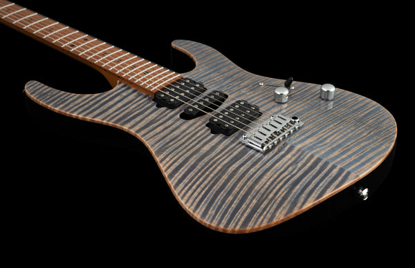 Suhr Modern Plus, Trans Blue Denim Slate, HSH, Maple