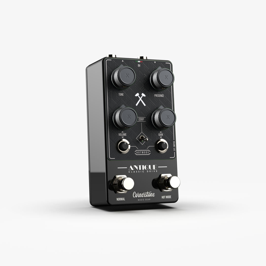 Cornerstone Antique V3 Black Notte – Angel City Guitars Cornerstone Antique V3 Black Notte – Angel City Guitars