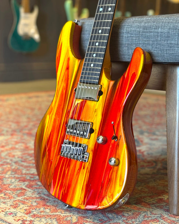 Suhr Custom Modern - Molten Lava Drip