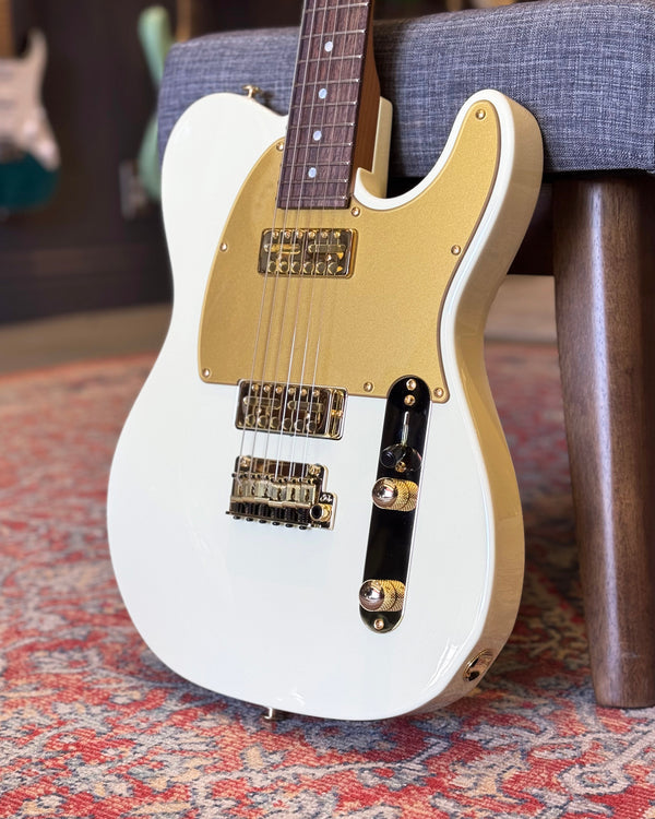Suhr Mateus Asato Signature Classic T White - Gold Foils