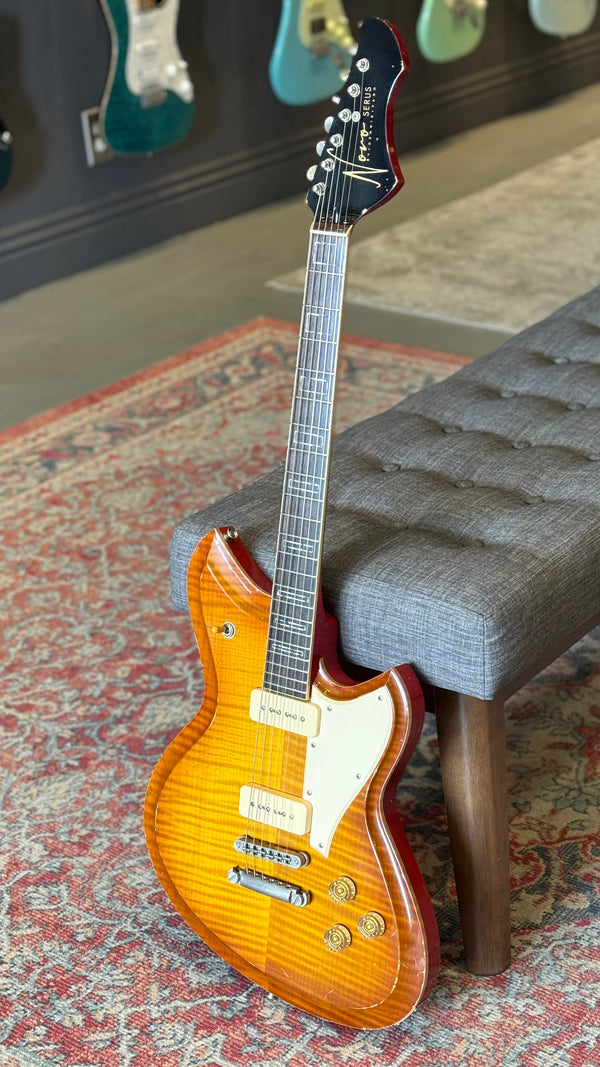 Novo 2025 Dealer Limited Chambered Serus P2 - Faded Tea Burst