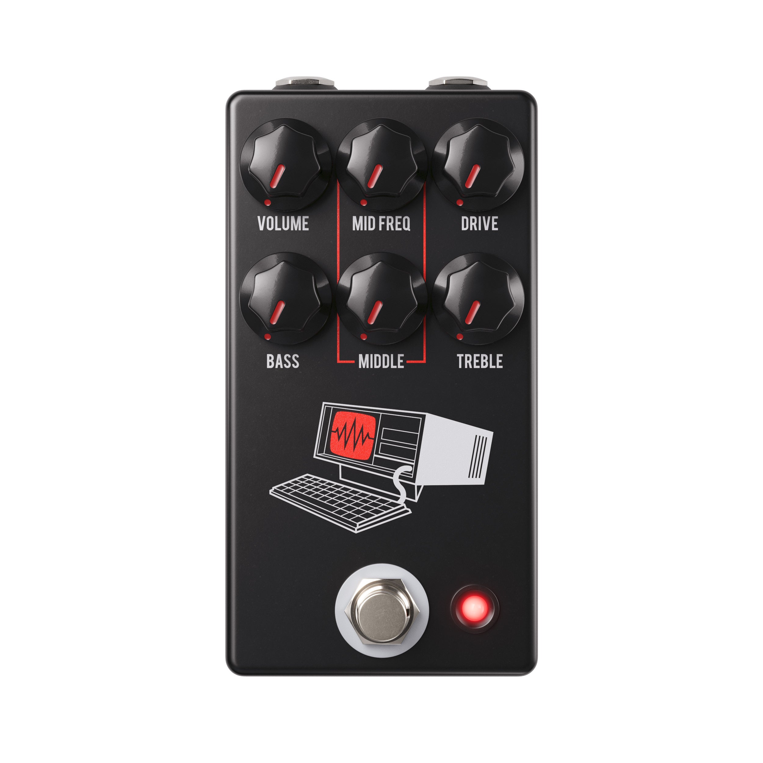 jhs boost pedal JHS Hard Drive Distortion Pedal