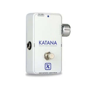 Keeley Katana Clean Boost – Throwback White Edition