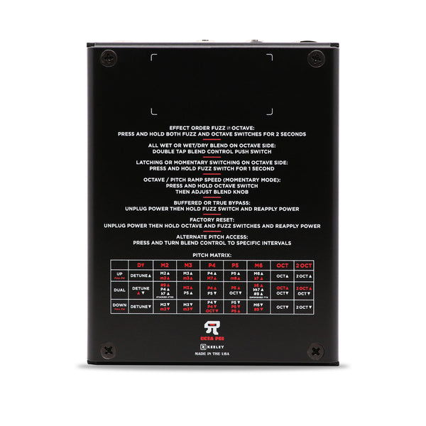 Keeley Octa Psi - Pitch Shifter and Octave Fuzz