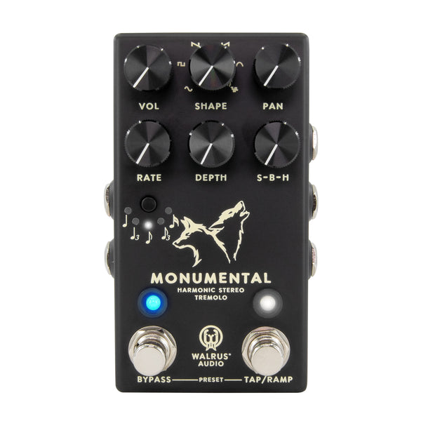 Walrus Audio Monumental Stereo Harmonic Tap Tremolo