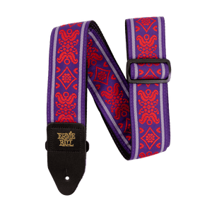 Ernie Ball Classic Jacquard Guitar Strap / Bass Strap - Royal Flush