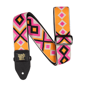 Ernie Ball Classic Jacquard Guitar Strap / Bass Strap - Electric Diamond