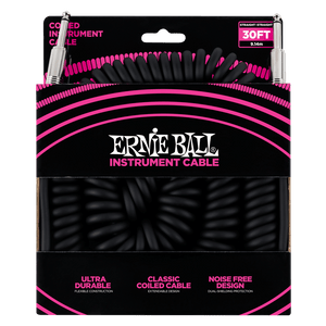 Ernie Ball Coiled Instrument Cables