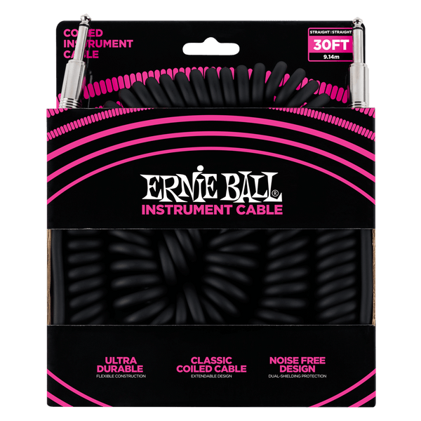 Ernie Ball Coiled Instrument Cables