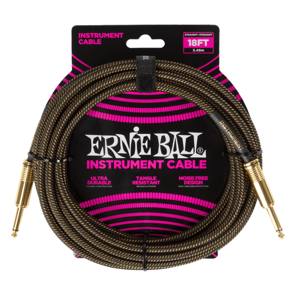 Ernie Ball Braided Instrument Cables