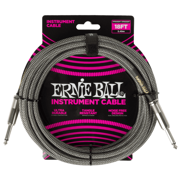 Ernie Ball Braided Instrument Cables