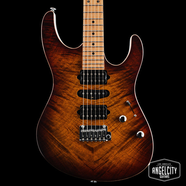 Suhr Modern Plus, Bengal Burst, HSH, Maple