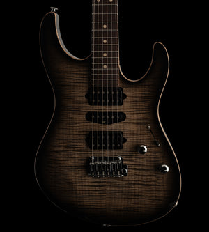 Suhr Modern Plus, Trans Charcoal Burst, HSH, Pau Ferro