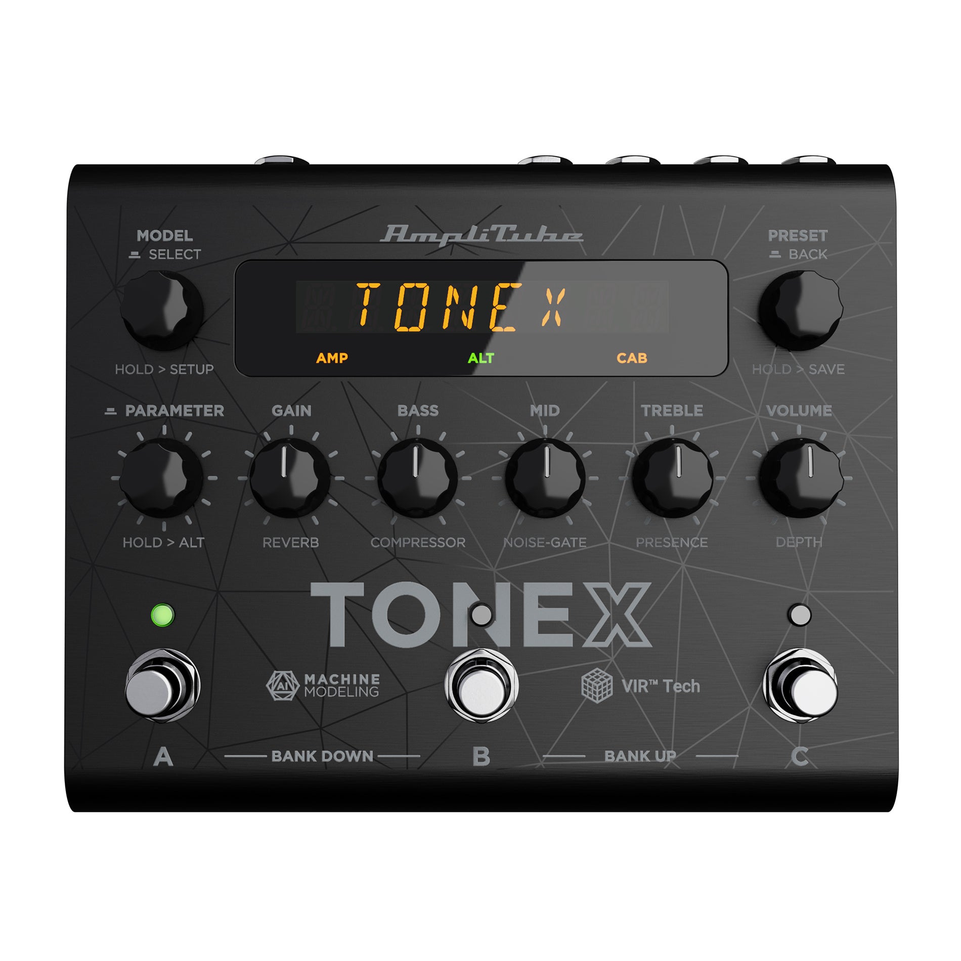 tonex pedal expression pedal IK Multimedia AmpliTube TONEX Pedal
