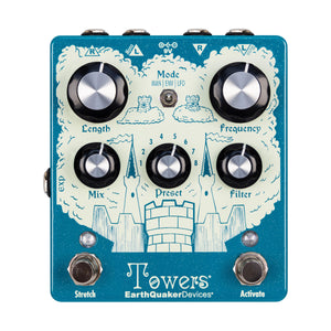 EarthQuaker Devices Towers Stereo Reverberant Filter