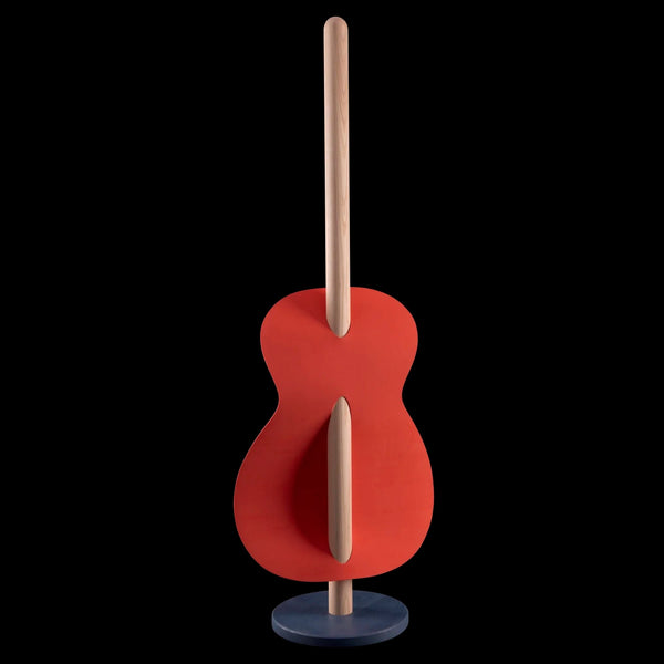 Verso Art Piece Trio - Cosmo, Two Stringed Stick Guitar with Pickup, Sculpture