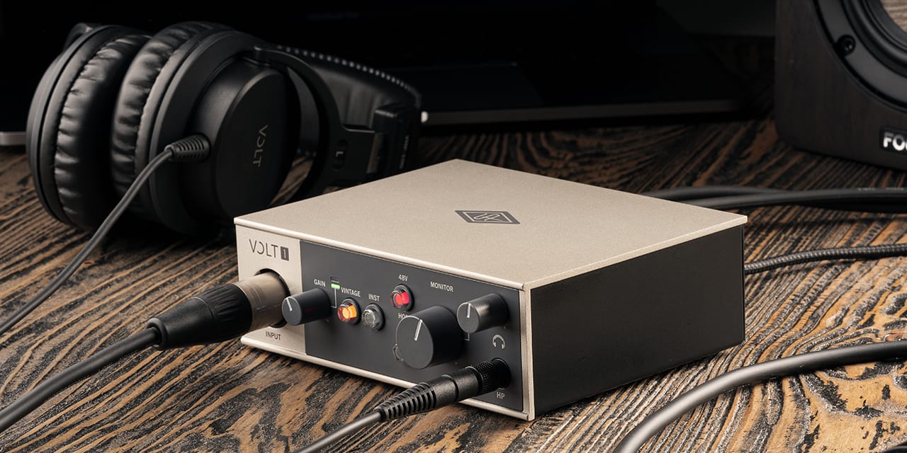 Universal Audio Volt 1 USB Audio Interface – Angel City Guitars