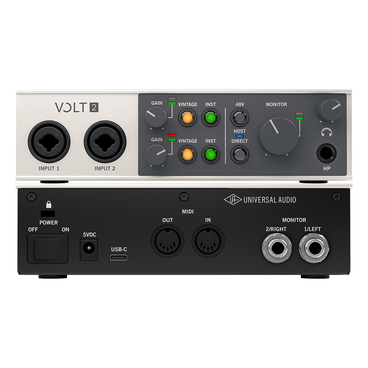 Universal Audio Volt 2 USB Audio Interface – Angel City Guitars Universal Audio Volt 2 USB Audio Interface – Angel City Guitars