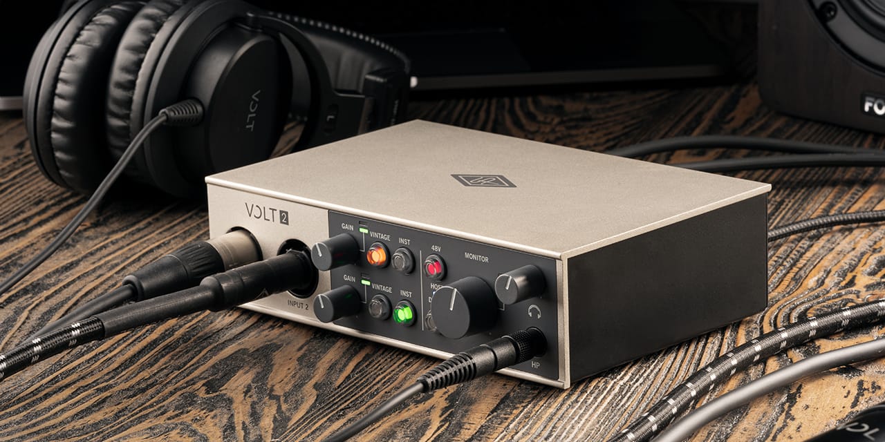 Universal Audio Volt 2 USB Audio Interface – Angel City Guitars