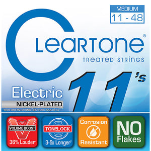 Cleartone Electric Nickel-Plated Strings