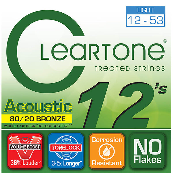 Cleartone 80/20 Bronze Acoustic Strings
