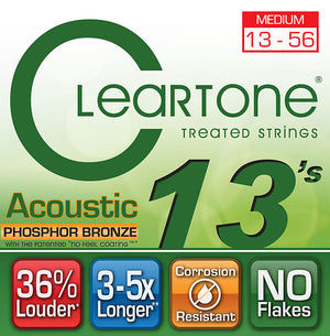 Cleartone Phosphor Bronze Acoustic Strings