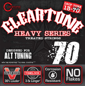 Cleartone Heavy Series Treated Strings